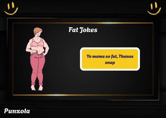 Fat Jokes Yo Mama Style