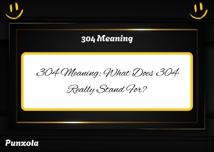 304 Meaning