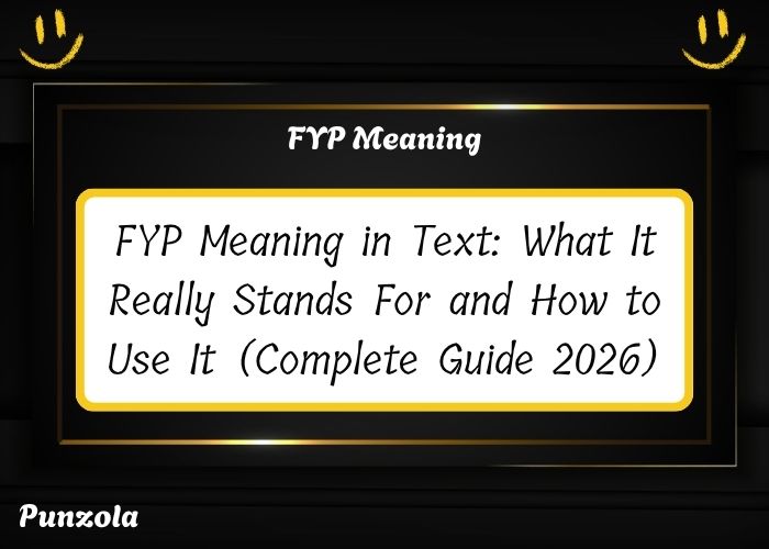 FYP Meaning