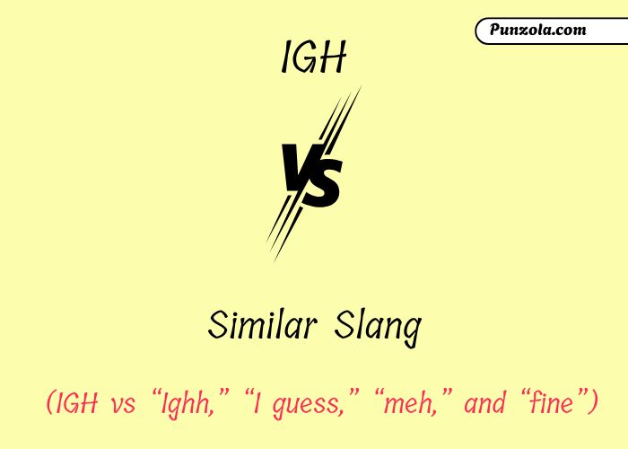 What Does IGH Mean in Text