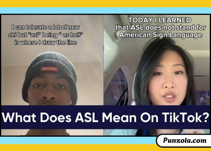 what does asl mean texting