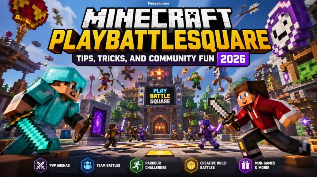 Minecraft PlayBattleSquare
