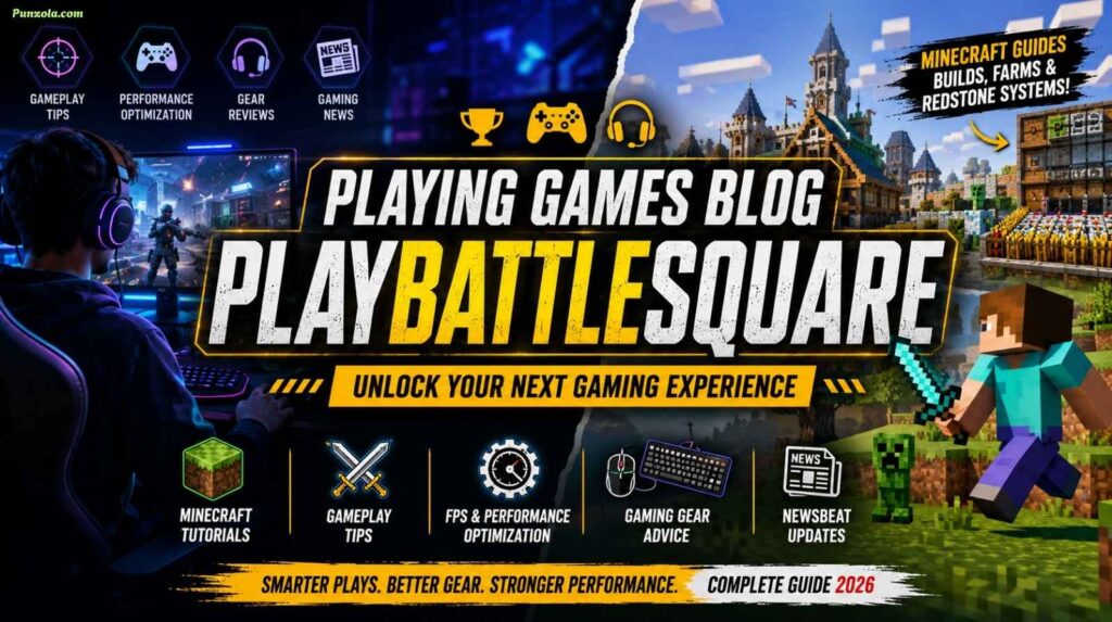 Playing Games Blog PlayBattleSquare