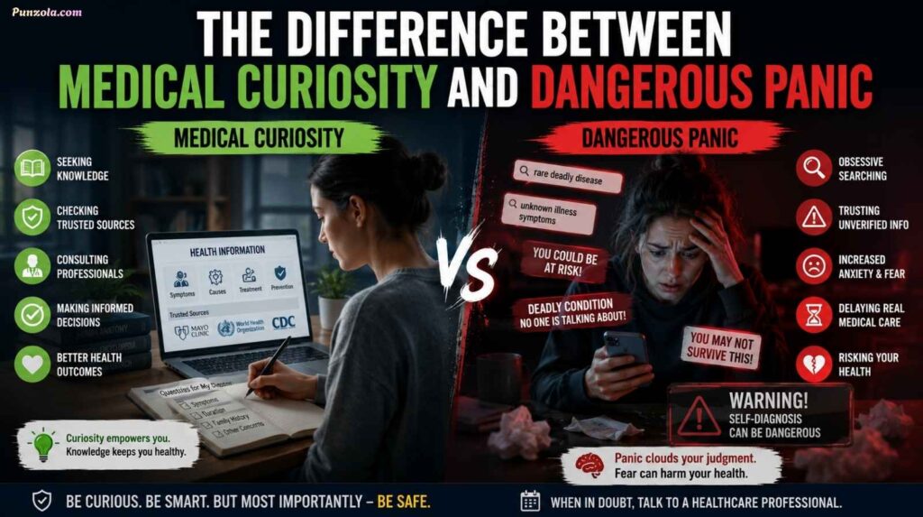 The Difference Between Medical Curiosity and Dangerous Panic