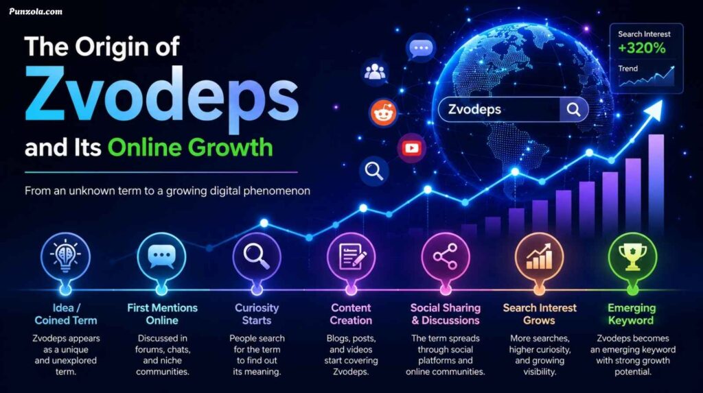 The Origin of Zvodeps and Its Online Growth