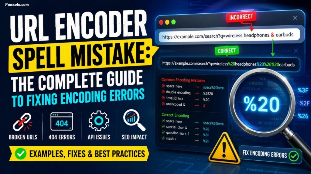 URL Encoder Spell Mistake